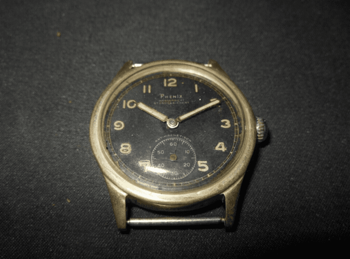 WW II German WH Heer Dienstuhr - PERSONAL SERVICE WATCH - PHENIX - PUBLISHED! - Image 6