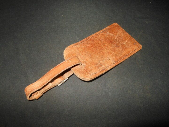 WW II US Army Air Force Aircraft - LUGGAGE TAG - CBI - NAMED! - Image 4