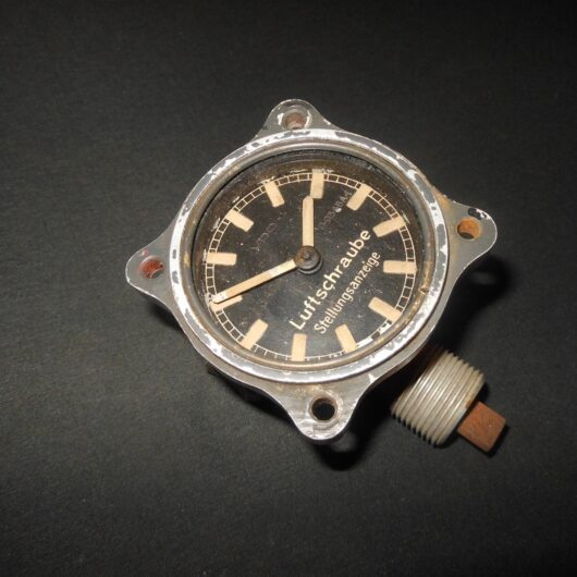 WW2 German Luftwaffe Aircraft - PROPELLER PITCH INDICATOR - Me109 Fw190 - NICE!