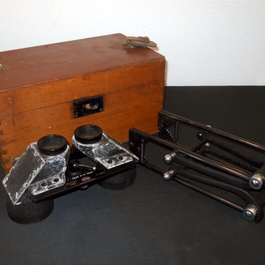 WW2 German Luftwaffe Brückenraumglas - RECONAISSANCE PHOTO STEREO VIEWER - NICE!