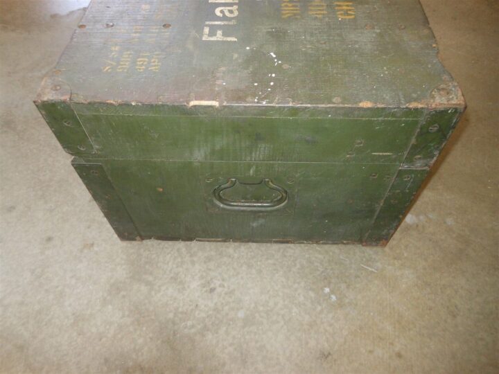 WW2 German Luftwaffe D.F. 10x80 Flakfernrohr - FLAK SPOTTING BINOCULAR CRATE - Image 7