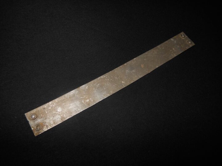 WW2 German Luftwaffe Typenschild - JUNKERS AIRCRAFT COCKPIT PLATE - Ju88 NICE! - Image 4