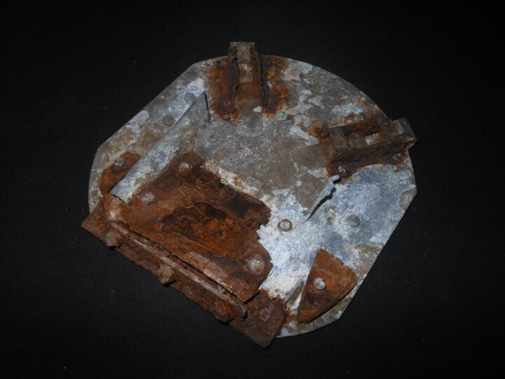 WW2 German Luftwaffe Wartungsklappe - MAINTENENCE HATCH - Me109 D/E - NICE! - Image 5