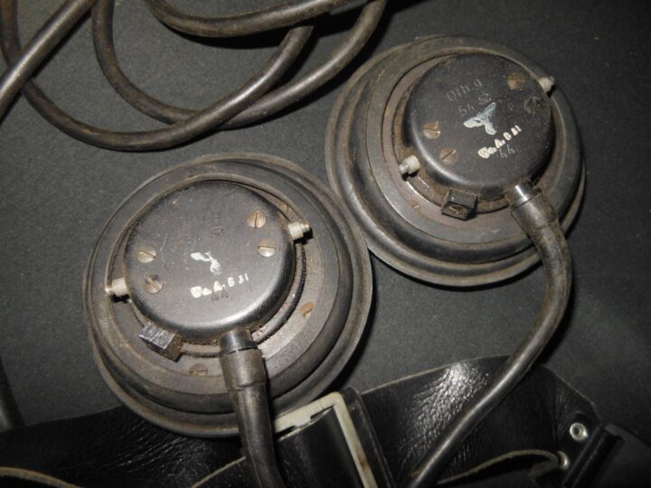 WW2 German Wehrmacht Dfh. g. Erdsprechgerät -  PHONE COMMUNICATION HEADSET - RAR - Image 13