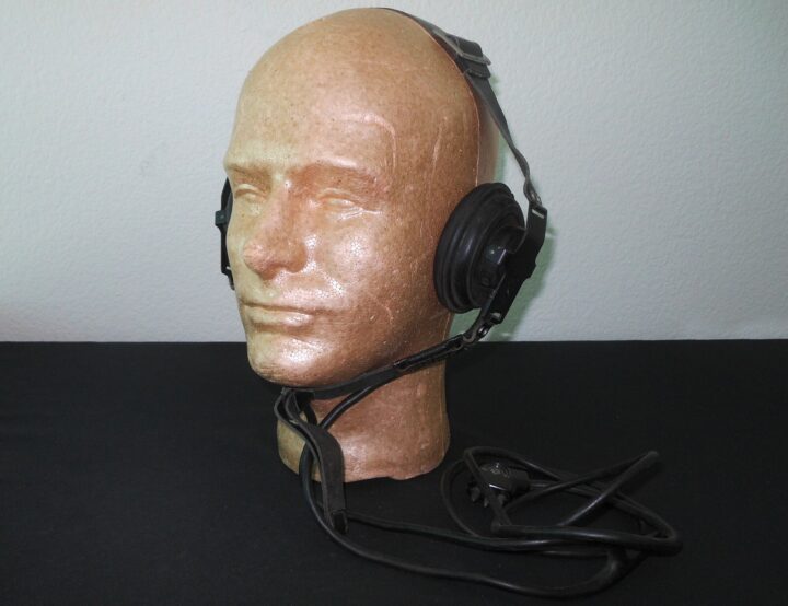 WW2 German Wehrmacht Dfh. g. Erdsprechgerät -  PHONE COMMUNICATION HEADSET - RAR - Image 4