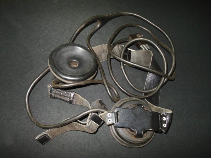 WW2 German Wehrmacht Dfh. g. Erdsprechgerät -  PHONE COMMUNICATION HEADSET - RAR - Image 9