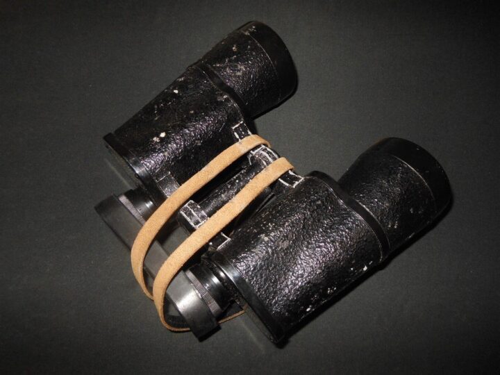 WW2 German Wehrmacht Dienstglas - 10x50 LEITZ BINOCULARS & CASE - SUPERB! - Image 4