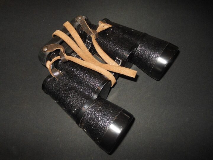 WW2 German Wehrmacht Dienstglas - 10x50 LEITZ BINOCULARS & CASE - SUPERB! - Image 6