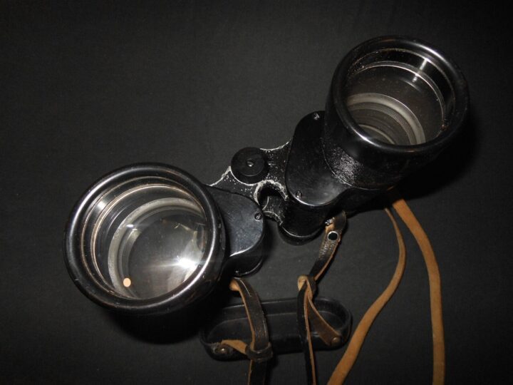 WW2 German Wehrmacht Dienstglas - 10x50 LEITZ BINOCULARS & CASE - SUPERB! - Image 10