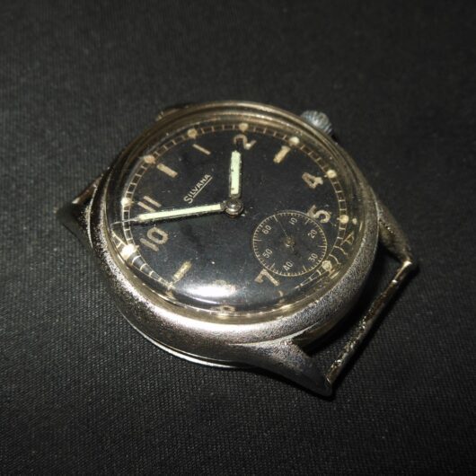 WW2 German Wehrmacht Dienstuhr - ARMY PERSONAL SERVICE WATCH -  SILVANA - NICE!