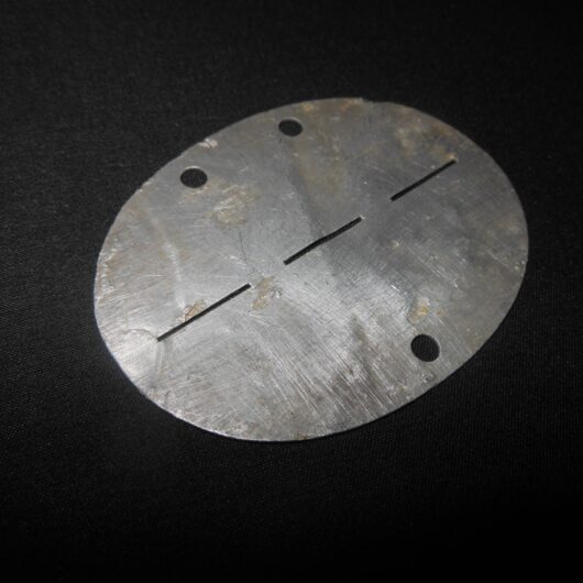 WW2 German Wehrmacht Erkennungsmarke – IDENTIFICATION DOG TAG #3 - BLANK - NICE!