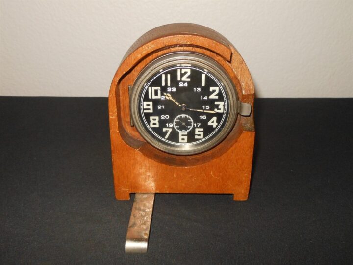 WW2 German Wehrmacht Kienzle Stationsuhr - COMMUNICATION ROOM DUTY CLOCK - EARLY - Image 3