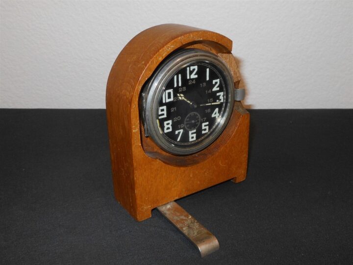 WW2 German Wehrmacht Kienzle Stationsuhr - COMMUNICATION ROOM DUTY CLOCK - EARLY