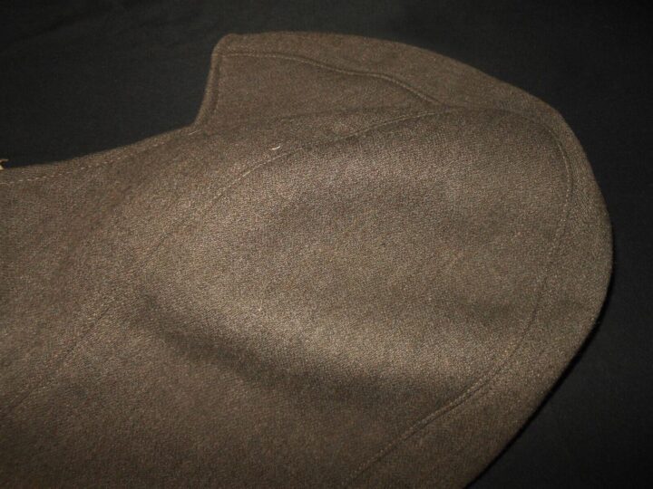 WW2 German Wehrmacht Kopfhaube - FIELD GREY / WHITE WINTER HOOD - VERY NICE! - Image 11