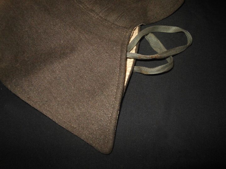 WW2 German Wehrmacht Kopfhaube - FIELD GREY / WHITE WINTER HOOD - VERY NICE! - Image 9