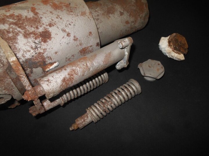 WW2 German Wehrmacht Luftwaffe - MG151/20 DRILLING MOUNT ASSEMBLY - VERY  RARE! - Image 19
