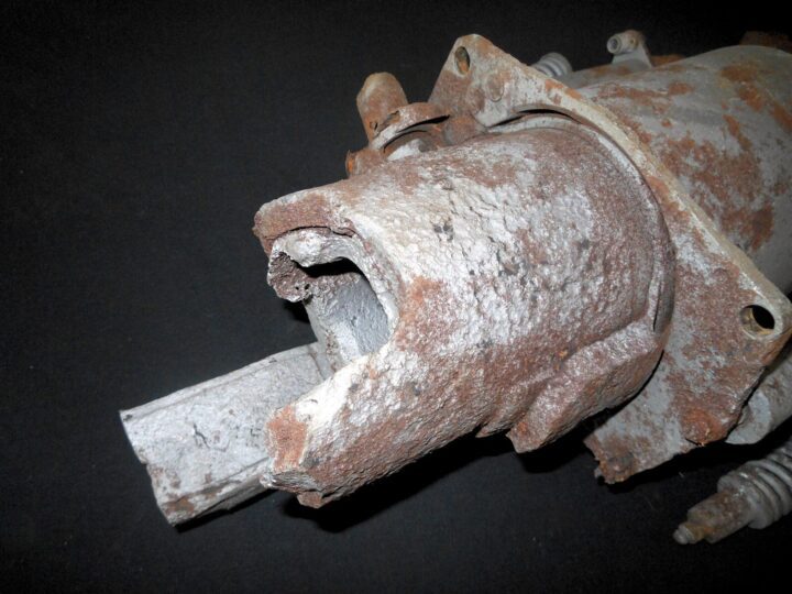 WW2 German Wehrmacht Luftwaffe - MG151/20 DRILLING MOUNT ASSEMBLY - VERY  RARE! - Image 20