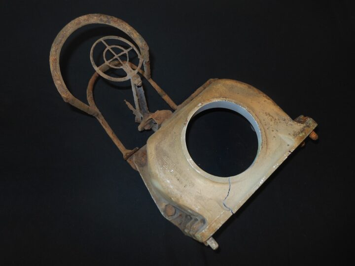 WW2 German Wehrmacht Luftwaffe - MG151/20 DRILLING MOUNT ASSEMBLY - VERY  RARE! - Image 4