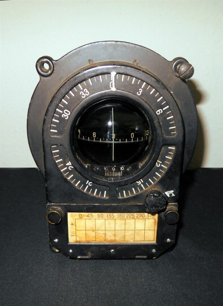 WW2 Imperial Japanese Navy - TYPE 92 MODEL 2 MAGNETIC COMPASS - A6M ZERO - Image 3