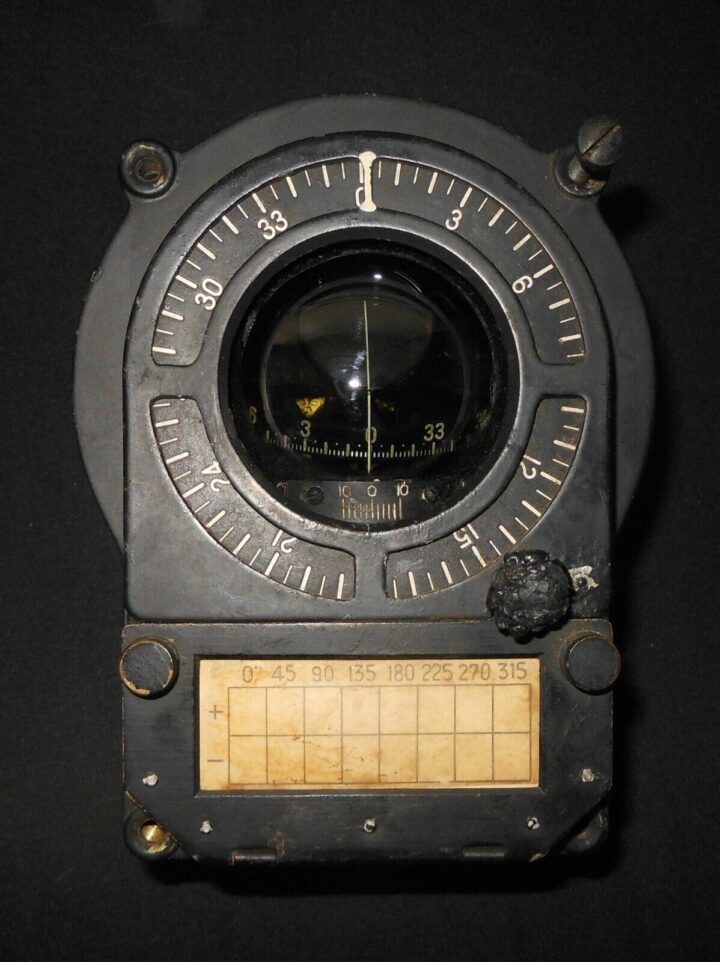 WW2 Imperial Japanese Navy - TYPE 92 MODEL 2 MAGNETIC COMPASS - A6M ZERO - Image 5