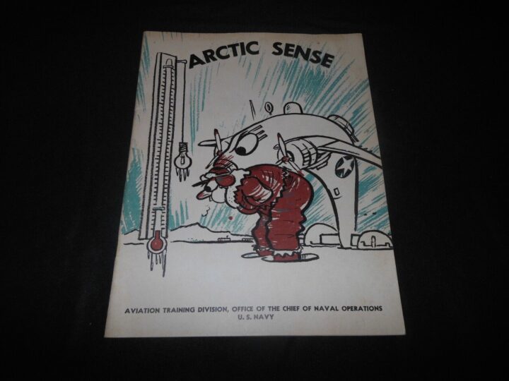 WW2 US Navy Training Handbook - ARCTIC SENSE - PBY Gunner Veteran Estate - Image 3