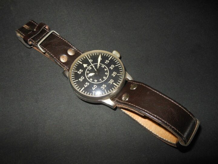 WW II German Air Force B-Uhr - LANGE u. SOHNE BIG PILOT NAVIGATION WATCH - PUBLISHED! - Image 3