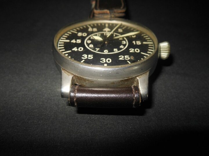 WW II German Air Force B-Uhr - LANGE u. SOHNE BIG PILOT NAVIGATION WATCH - PUBLISHED! - Image 5