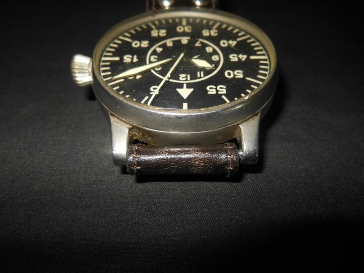 WW II German Air Force B-Uhr - LANGE u. SOHNE BIG PILOT NAVIGATION WATCH - PUBLISHED! - Image 7