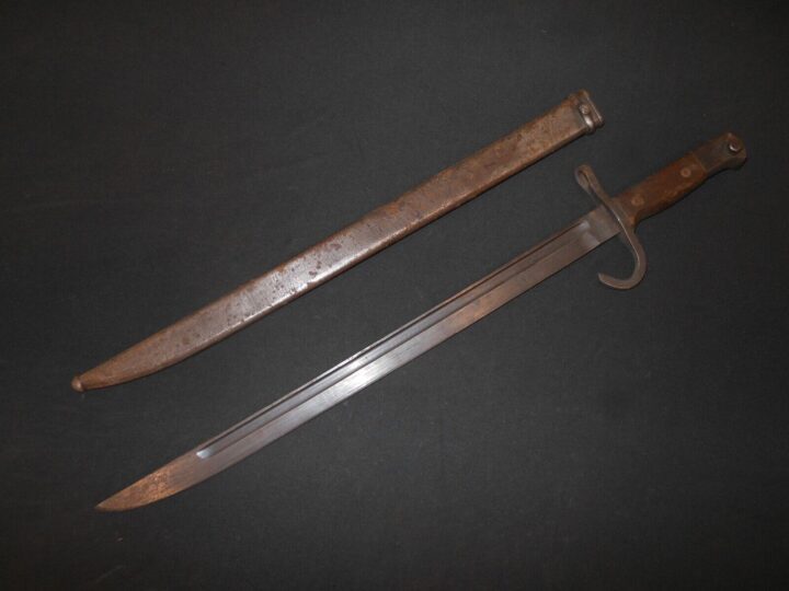 WW II Imperial Japanese Army - ARISAKA TYPE 30 BAYONET - JINSEN ARSENAL - NICE!