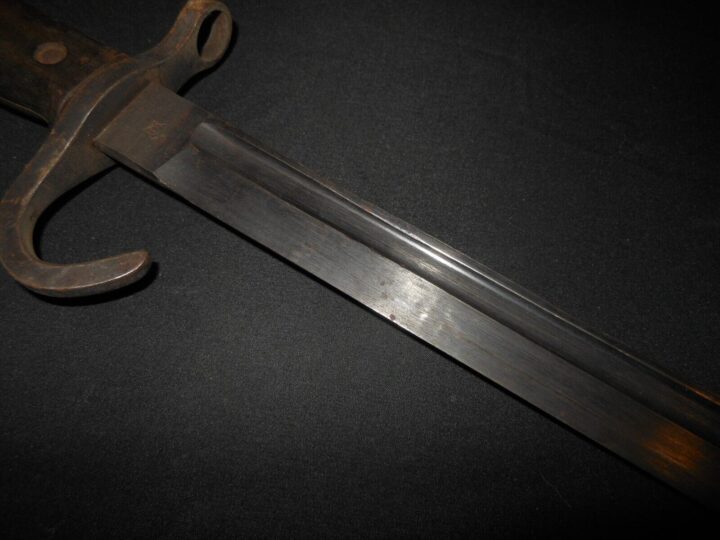 WW II Imperial Japanese Army - ARISAKA TYPE 30 BAYONET - JINSEN ARSENAL - NICE! - Image 9