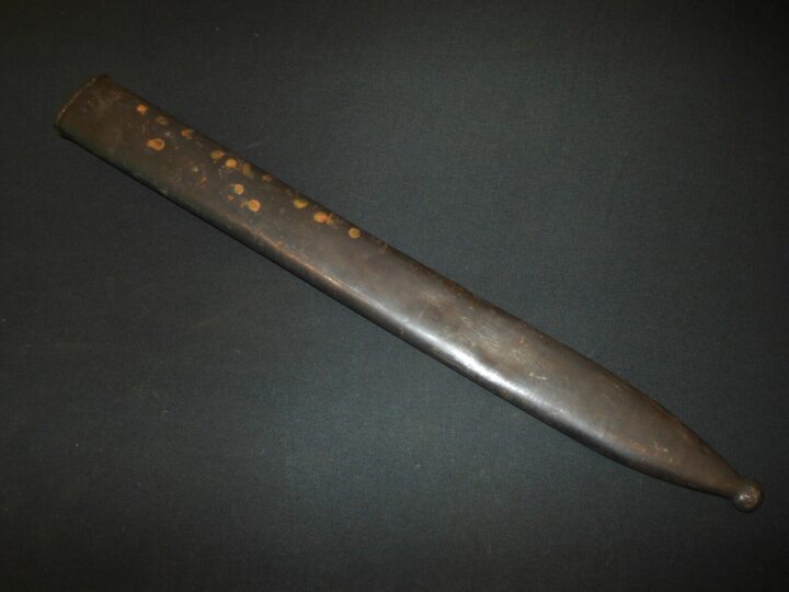 WW1 German Army S98/05 Seitengewehr - WEIMAR POLICE UNIT BUTCHER BAYONET - RARE! - Image 21