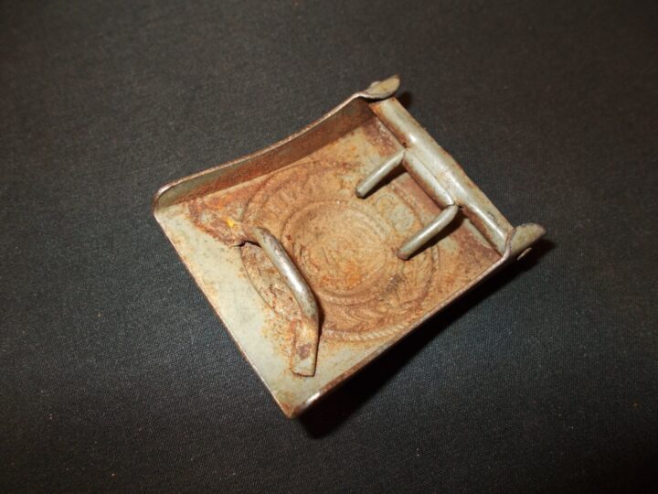 WW1 Imperial Prussian Army Koppelschloß - M1915 EM/NCO ARMY BELT BUCKLE - NICE! - Image 4