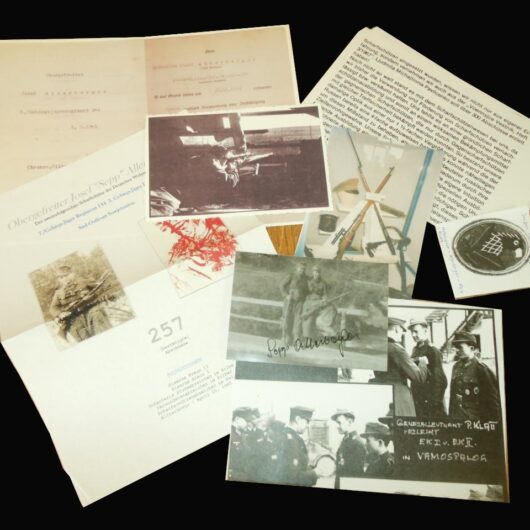 WW2 German Heer - AUTOGRAPHED PHOTO GROUPING - JOSEF ALERBERGER - POST WAR #1