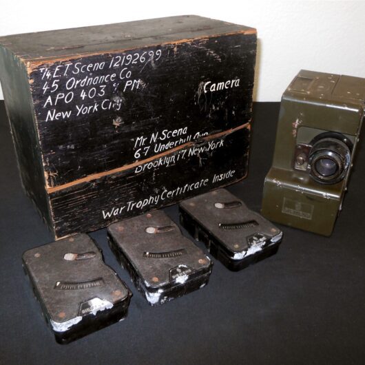 WW2 German Luftwaffe 16mm Flakaufnahmekammer - FLAK & GUN CAMERA SET - NICE!