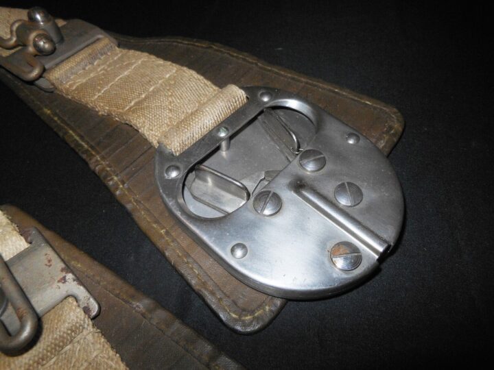 WW2 German Luftwaffe Aircraft Gürtelgurt - GUNNER & NAVIGATOR SEAT BELT - RARE! - Image 3