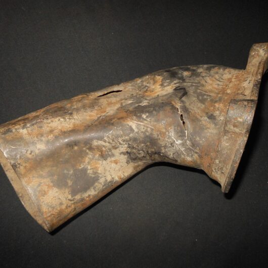 WW2 German Luftwaffe Aircraft - STEEL EXHAUST STUB - DB605 - Me109 F-K - NICE!