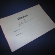 WW2 German Luftwaffe Flugbuch - FLIGHT LOG BOOK #4 - FLIGHT INSTRUCTOR - RARE!