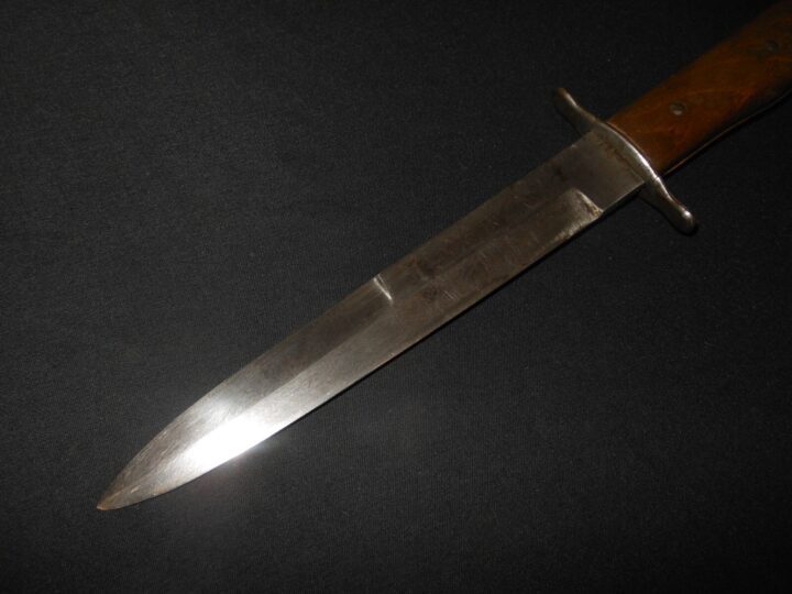 WW2 German Luftwaffe Nahkampfmesser - COMBAT TRENCH KNIFE / DAGGER - "5" - NICE! - Image 5