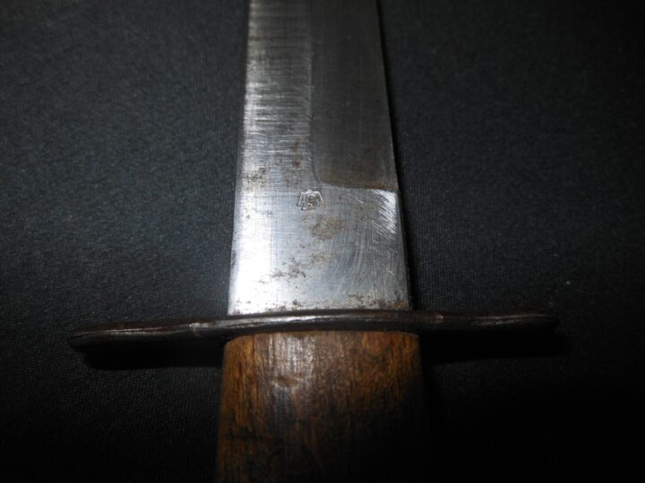WW2 German Luftwaffe Nahkampfmesser - COMBAT TRENCH KNIFE / DAGGER - "5" - NICE! - Image 9