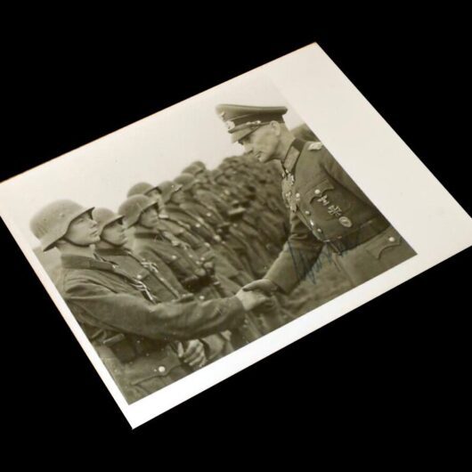 WW2 German Wehrmacht Autograph - GENERAL FERDINAND HEIM - WARTIME SIGNATURE