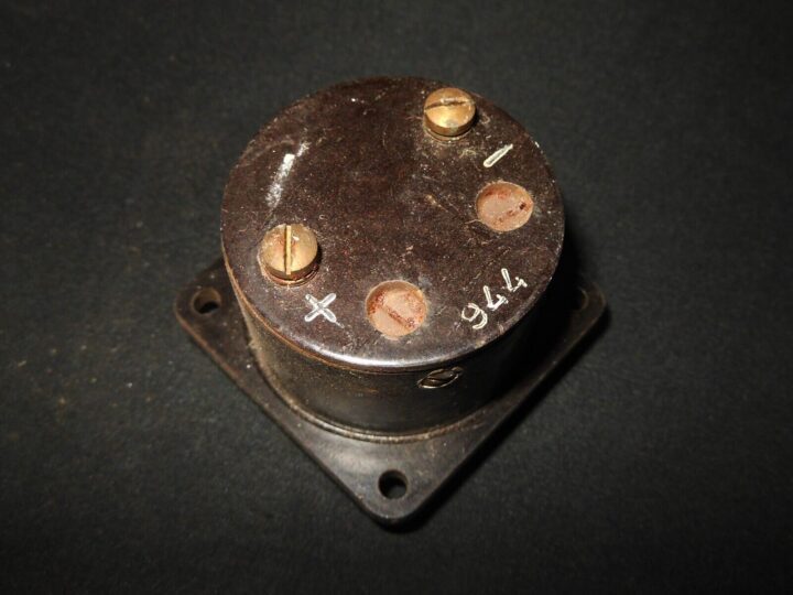 WW2 German Wehrmacht - ELECTRICAL AMMETER - RADIO EQUIPMENT - RARE! - Image 5