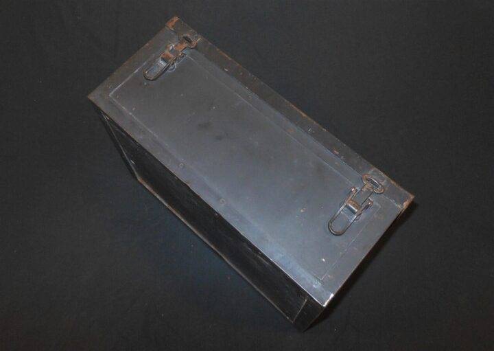 WW2 German Wehrmacht - ENIGMA CIPHER MACHINE STEEL TRANSPORT CASE - VERY RARE! - Image 12