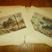 WW2 German Wehrmacht Heer " Panzer Grenadiere " - Pencil Sketches - SUPERB! - Image 11