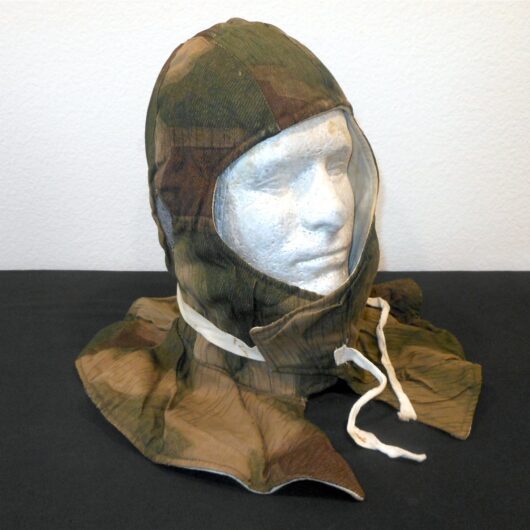 WW2 German Wehrmacht Kopfhaube - REVERSIBLE CAMOUFLAGE HOOD – SUMPFTARNMUSTER 43