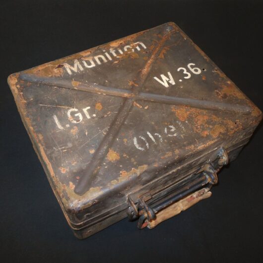 WW2 German Wehrmacht Lgr.W.36 - MORTAR AMMO CASE – BARN FIND – VERY NICE!