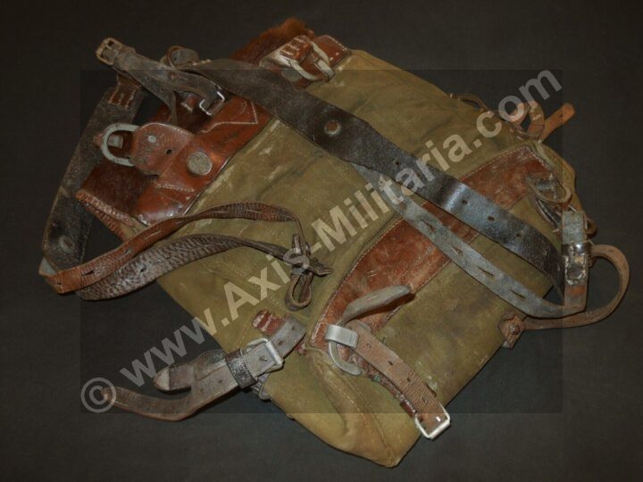 WW2 German Wehrmacht M39 Tornister - PONY FUR BACK PACK - VERY NICE! - Image 14