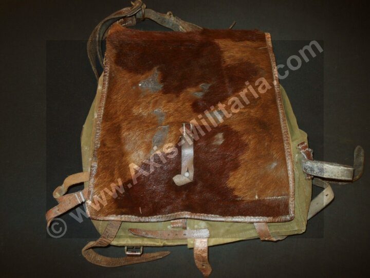 WW2 German Wehrmacht M39 Tornister - PONY FUR BACK PACK - VERY NICE! - Image 3