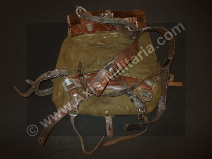 WW2 German Wehrmacht M39 Tornister - PONY FUR BACK PACK - VERY NICE! - Image 6