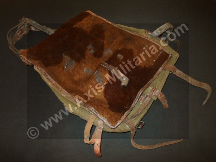 WW2 German Wehrmacht M39 Tornister - PONY FUR BACK PACK - VERY NICE!