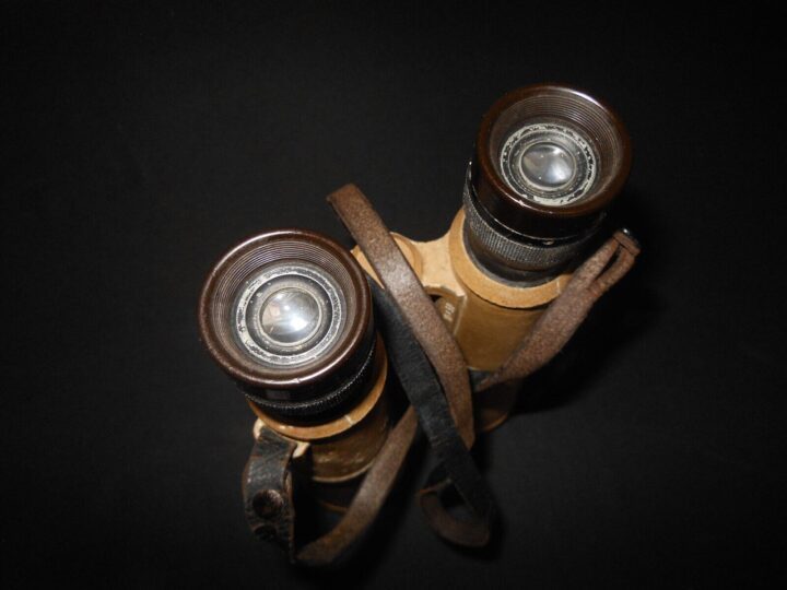 WW2 German Wehrmancht Hensoldt - 10x50 PANZER ROOF PRISM BINOCULARS - RARE! - Image 15